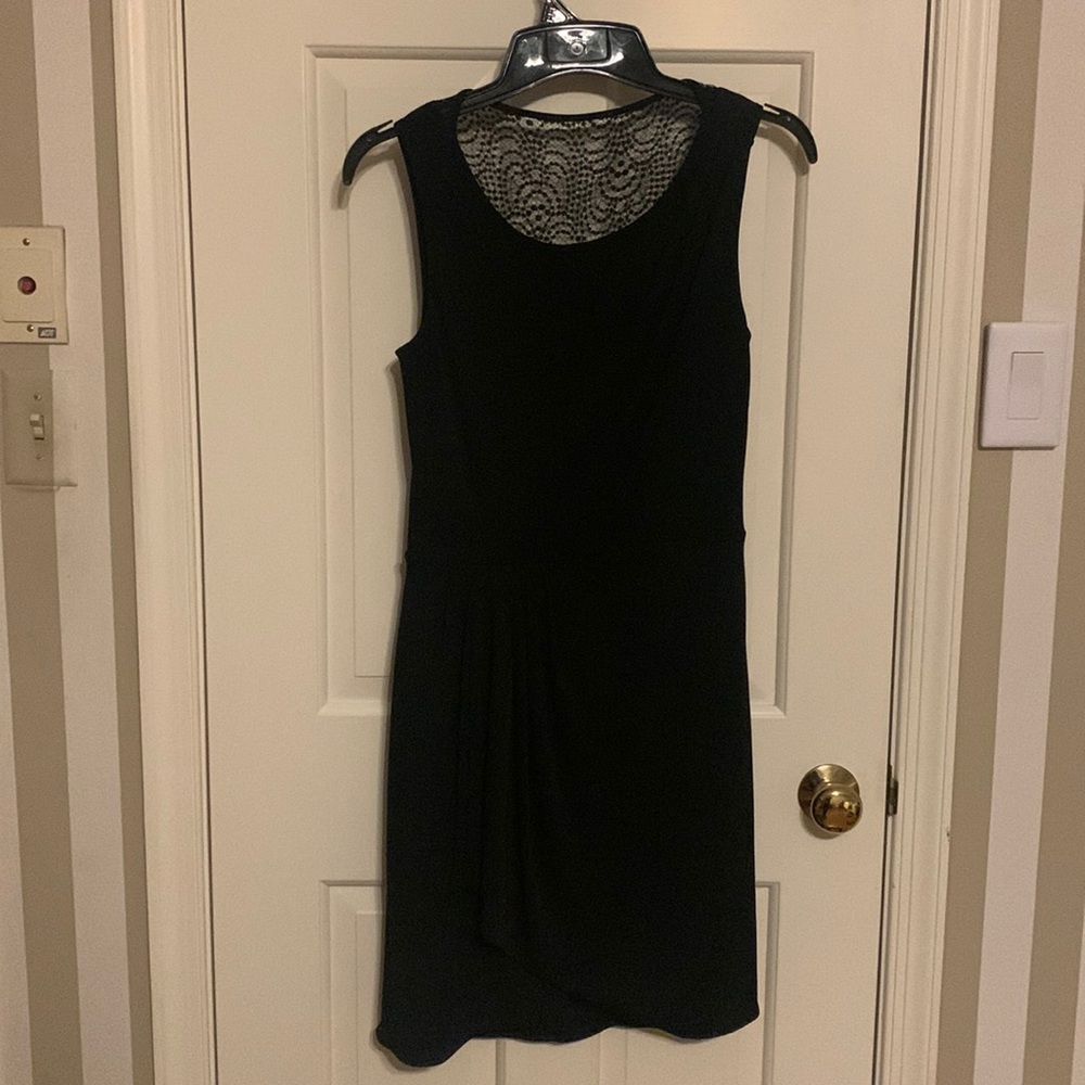 BCBG black Jessalyn cocktail dress size M